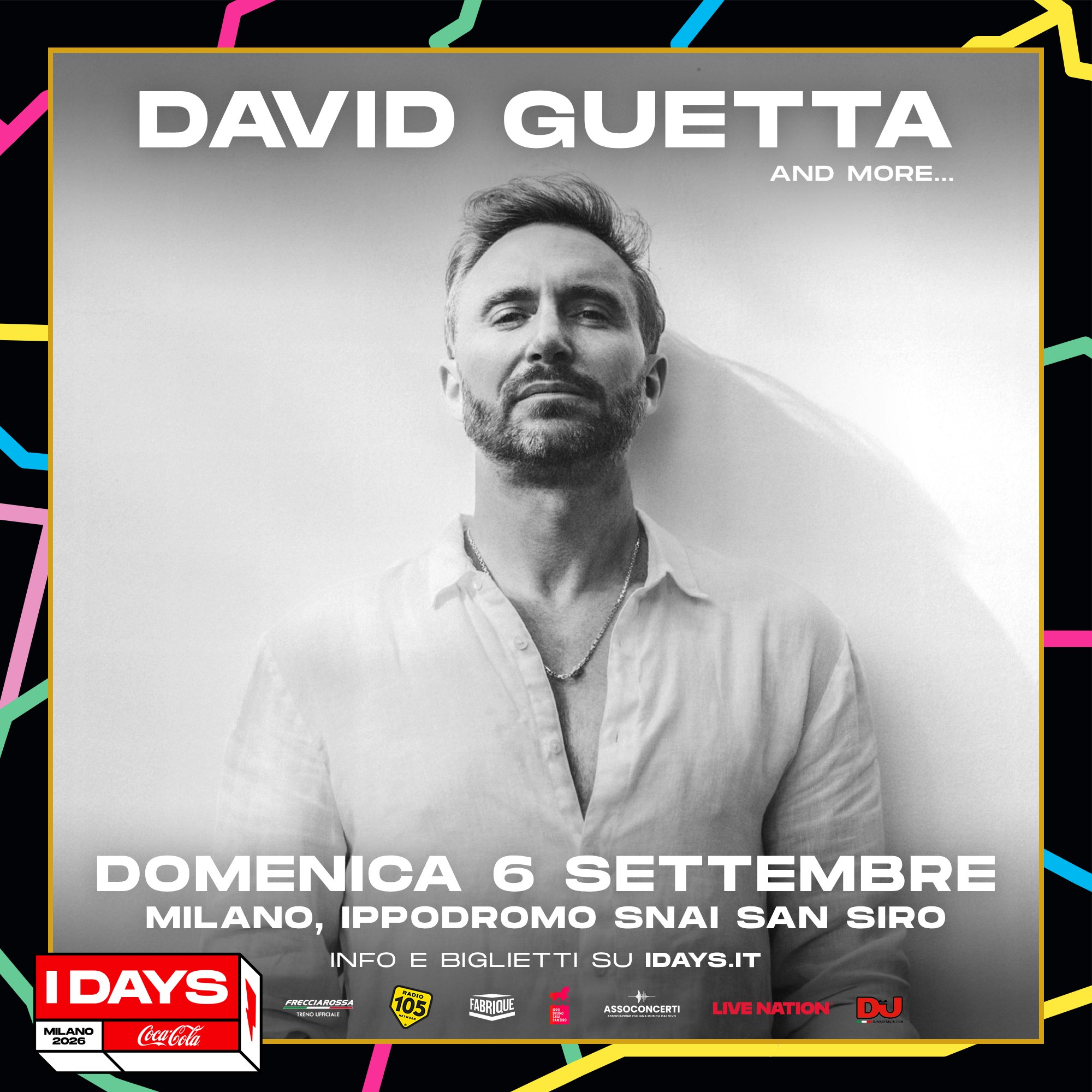David Guetta | I-DAYS MILANO COCA COLA 2026