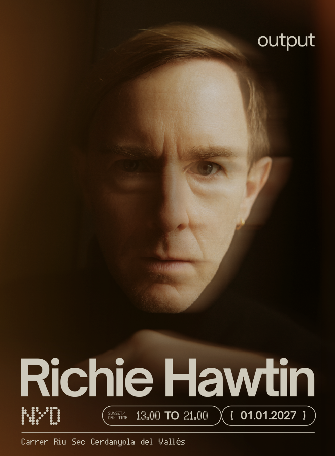 Output pres NYD 2027 with Richie Hawtin + Secret Guests