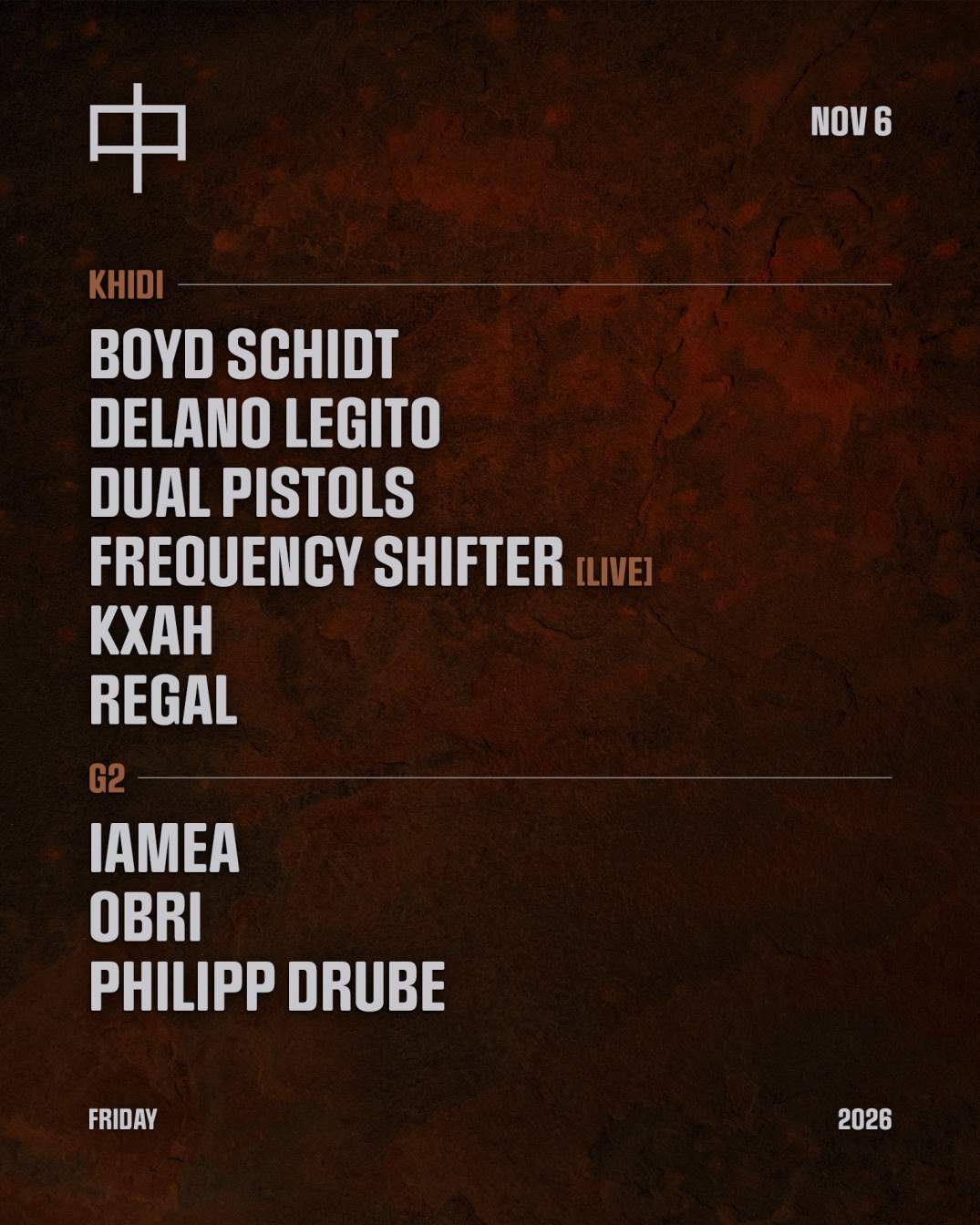 KHIDI: Boyd Schidt, Delano Legito, Dual Pistols, Frequency Shifter, KXAH, Regal