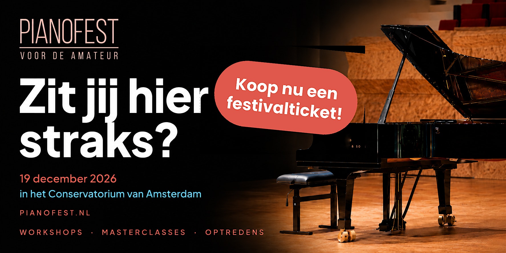 PianoFest, 19 december 2026