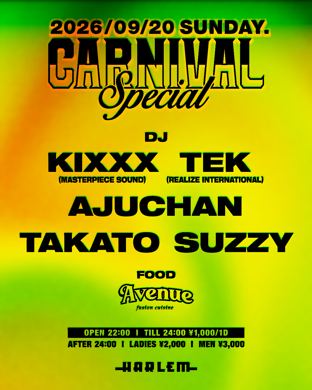 CARNIVAL SPECIAL