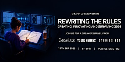 REWRITING THE RULES: CREATING, INNOVATING AND SURVIVING IN 2026