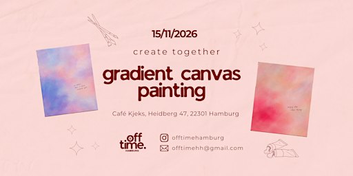DIY Event Hamburg | Canvas Painting | create together by offtime