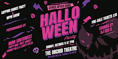 Dykes After Dark! | Sapphic Halloween Party