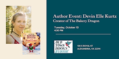 Author Event with Devin Elle Kurtz, creator of The Bakery Dragon