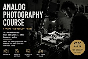 Analog Photography Course: The Art of Slow Photography
