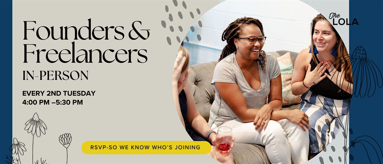 September In-Person Founders & Freelancers: Powered by The Lola