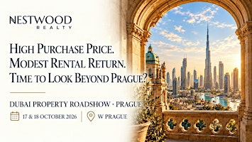 Dubai Property Roadshow Prague | Nestwood Realty | 17–18 October 2026