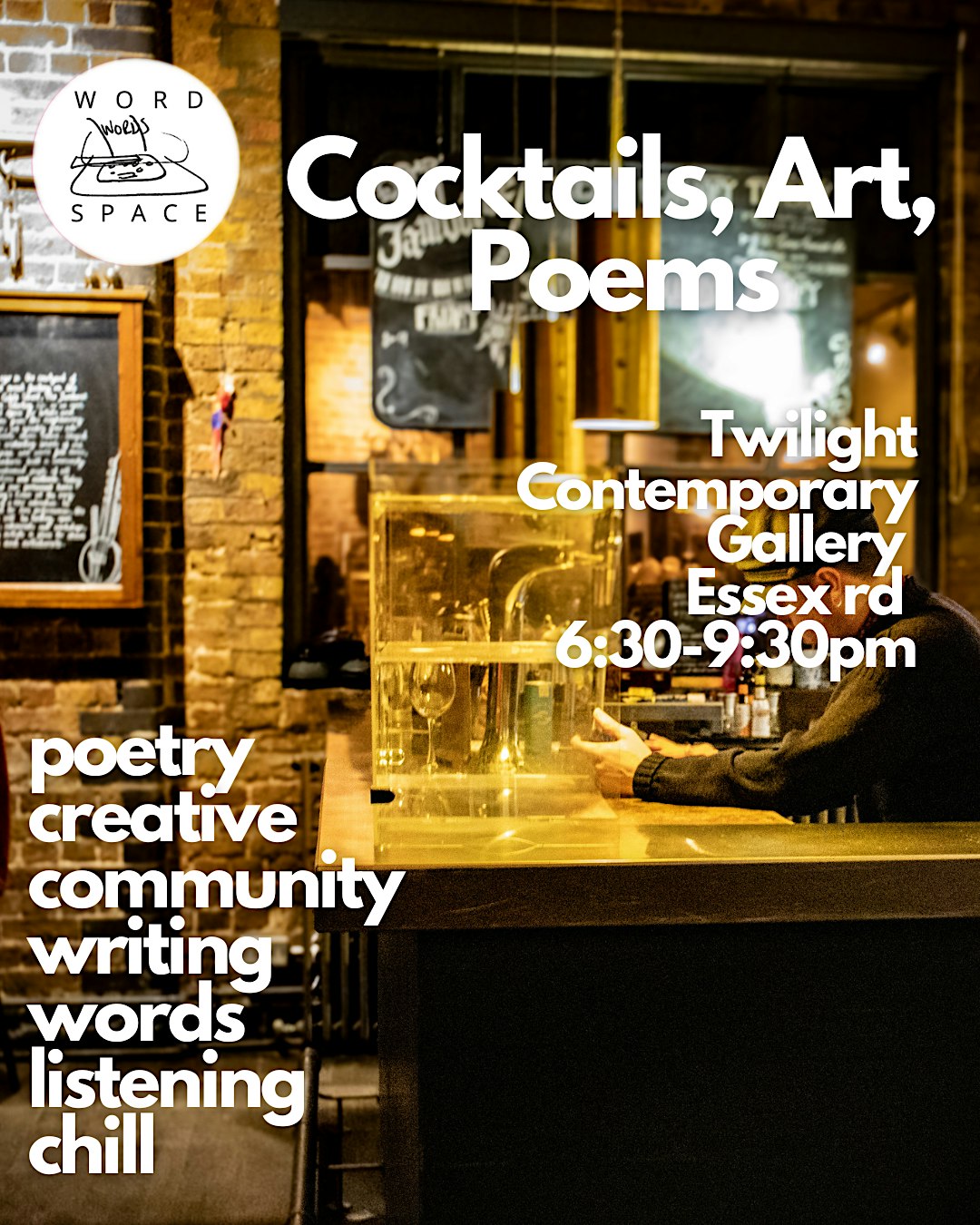 Word Space - Poems, Art & Cocktails