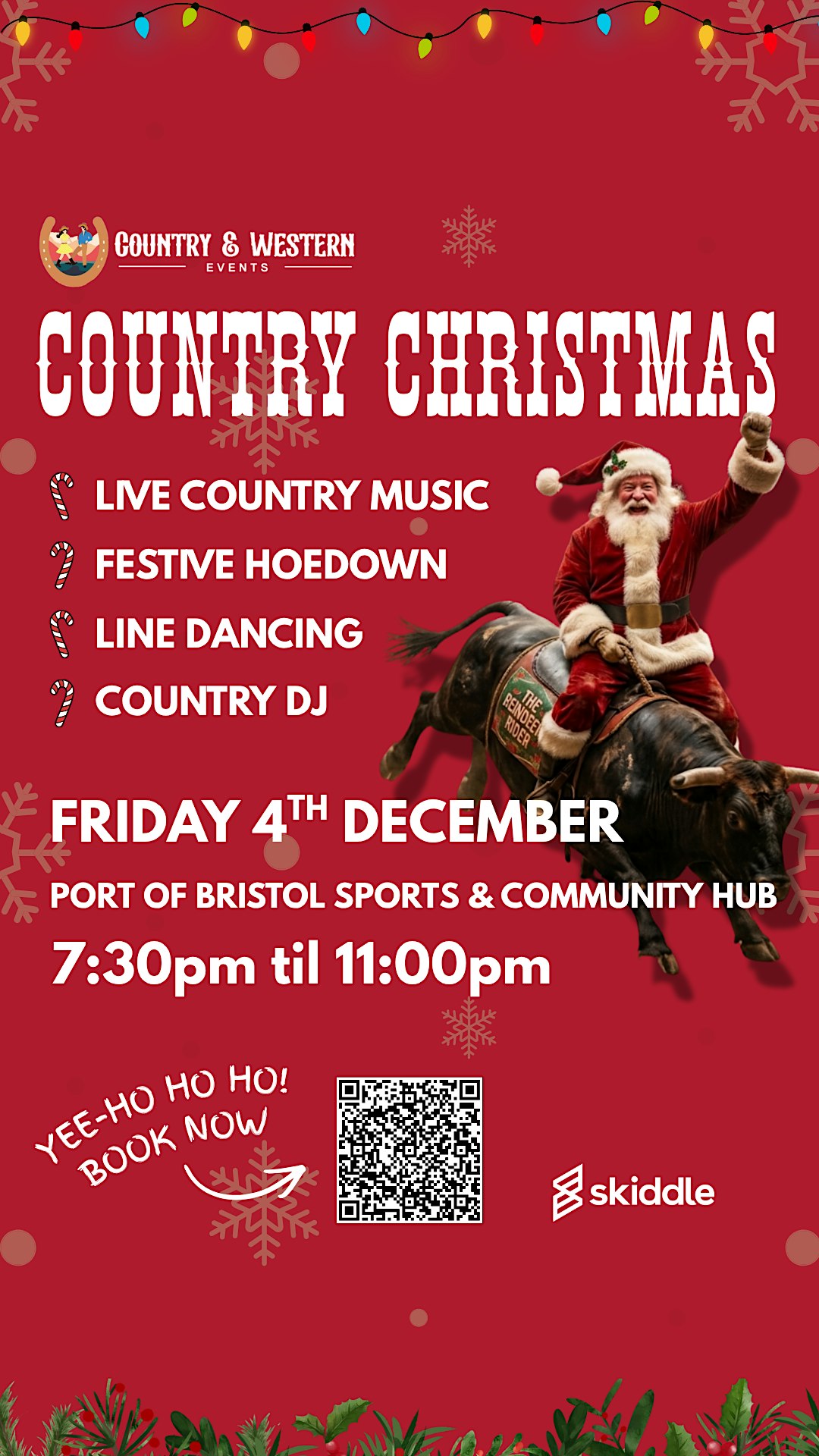 Bristol Christmas Country Party