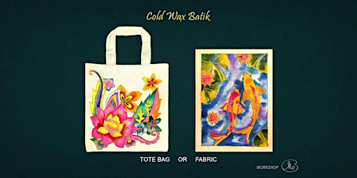 Sunday Workshop : Cold Wax Batik (2pm)