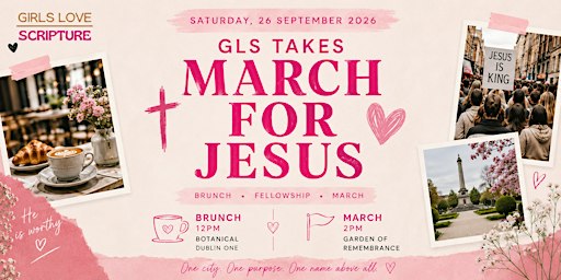 GLS Takes March for Jesus: Brunch + March ✝️