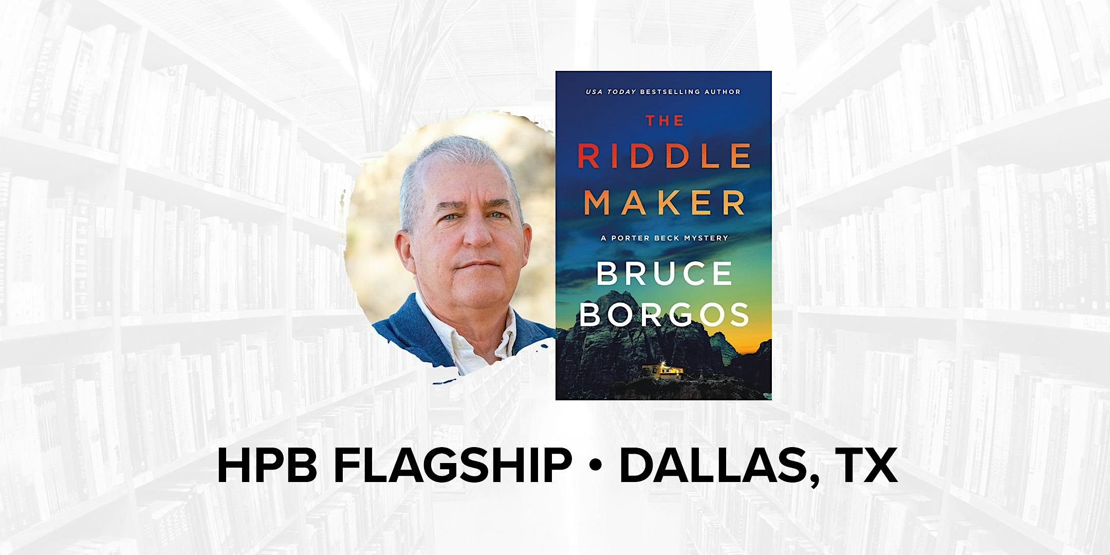 Talk and Book Signing with Bestselling Author Bruce Borgos