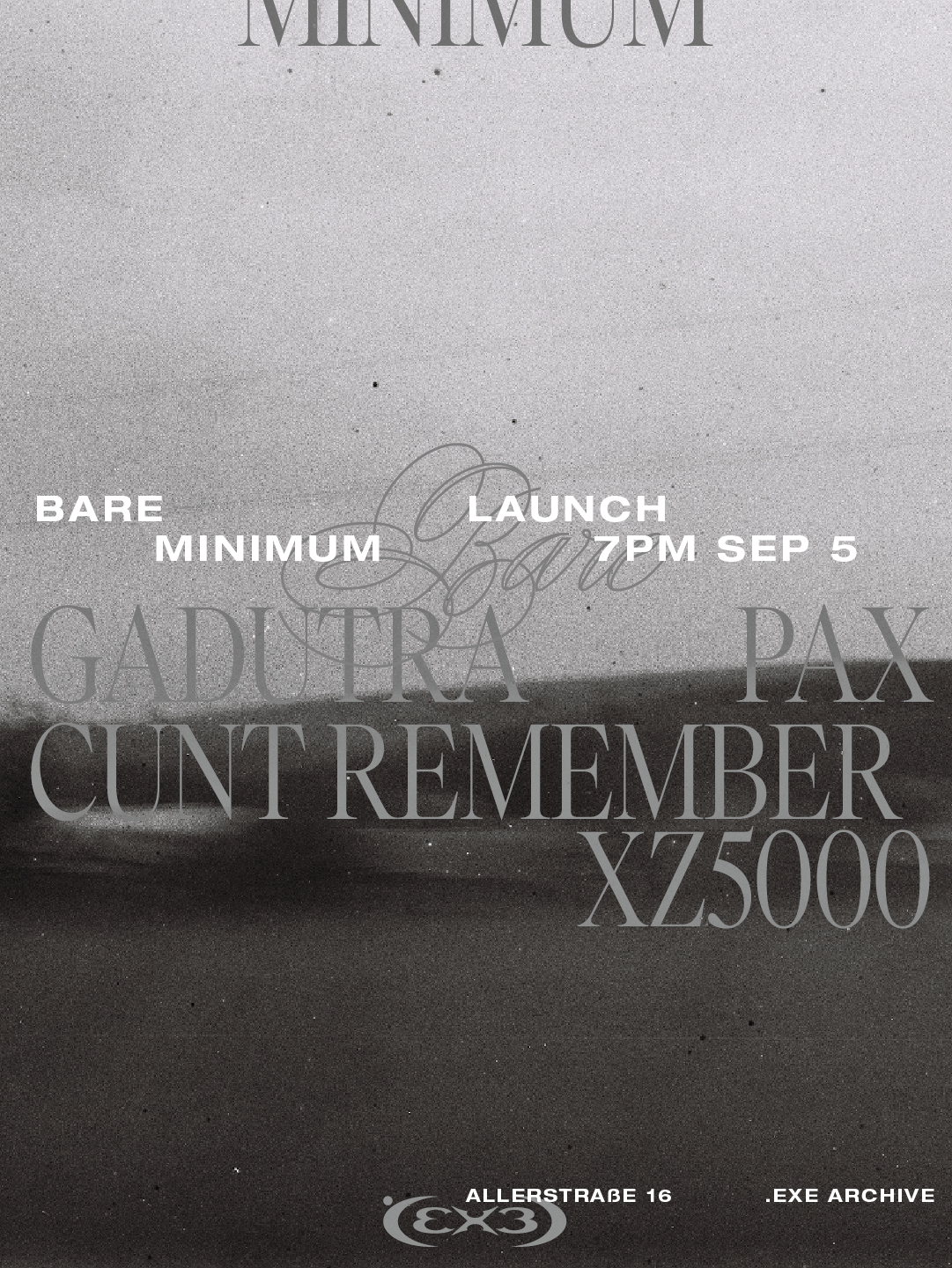 BARE MINIMUM launch / .exe archive