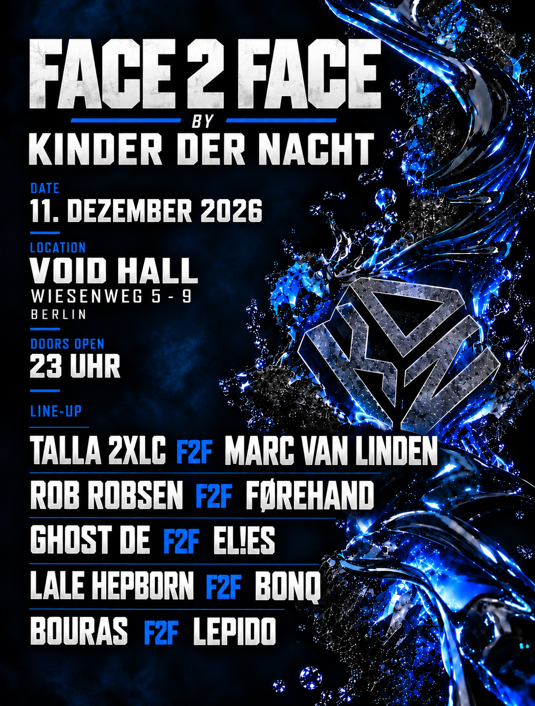 Face 2 Face by Kinder der Nacht - with Talla 2XLC