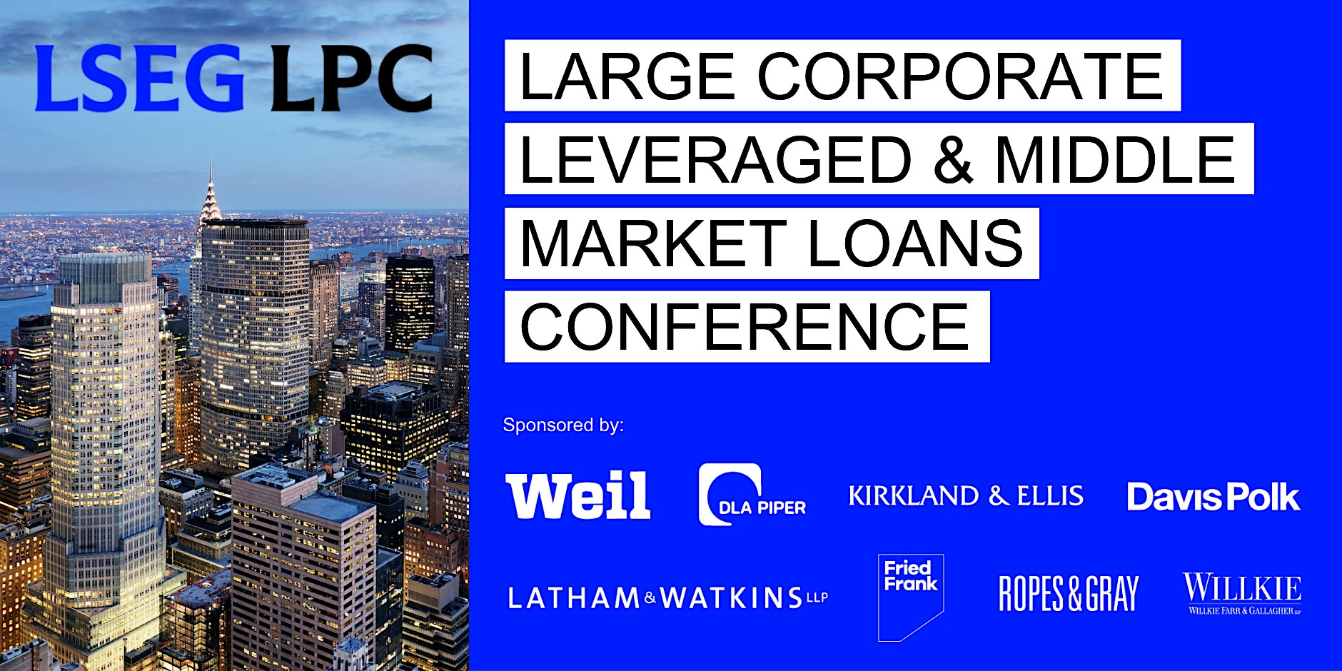 LSEG LPC 2026 Large Corporate Leveraged & Middle Market Loans Conference