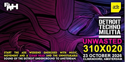 UNWASTED - Sober Techno Morning Rave (ADE)