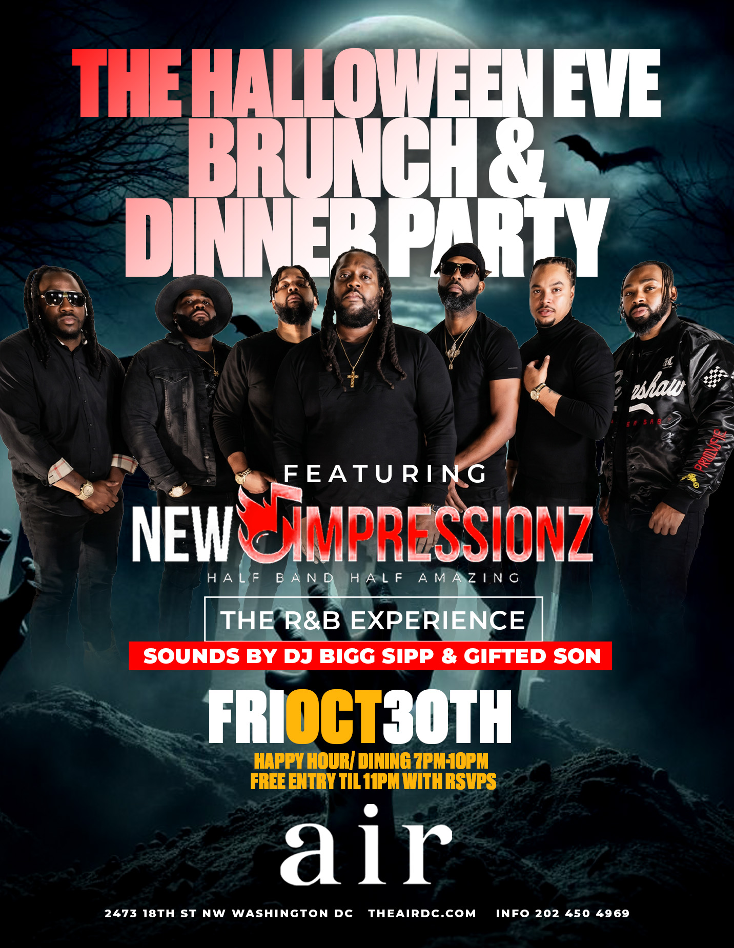 New Impressionz Performing Live at Air DC