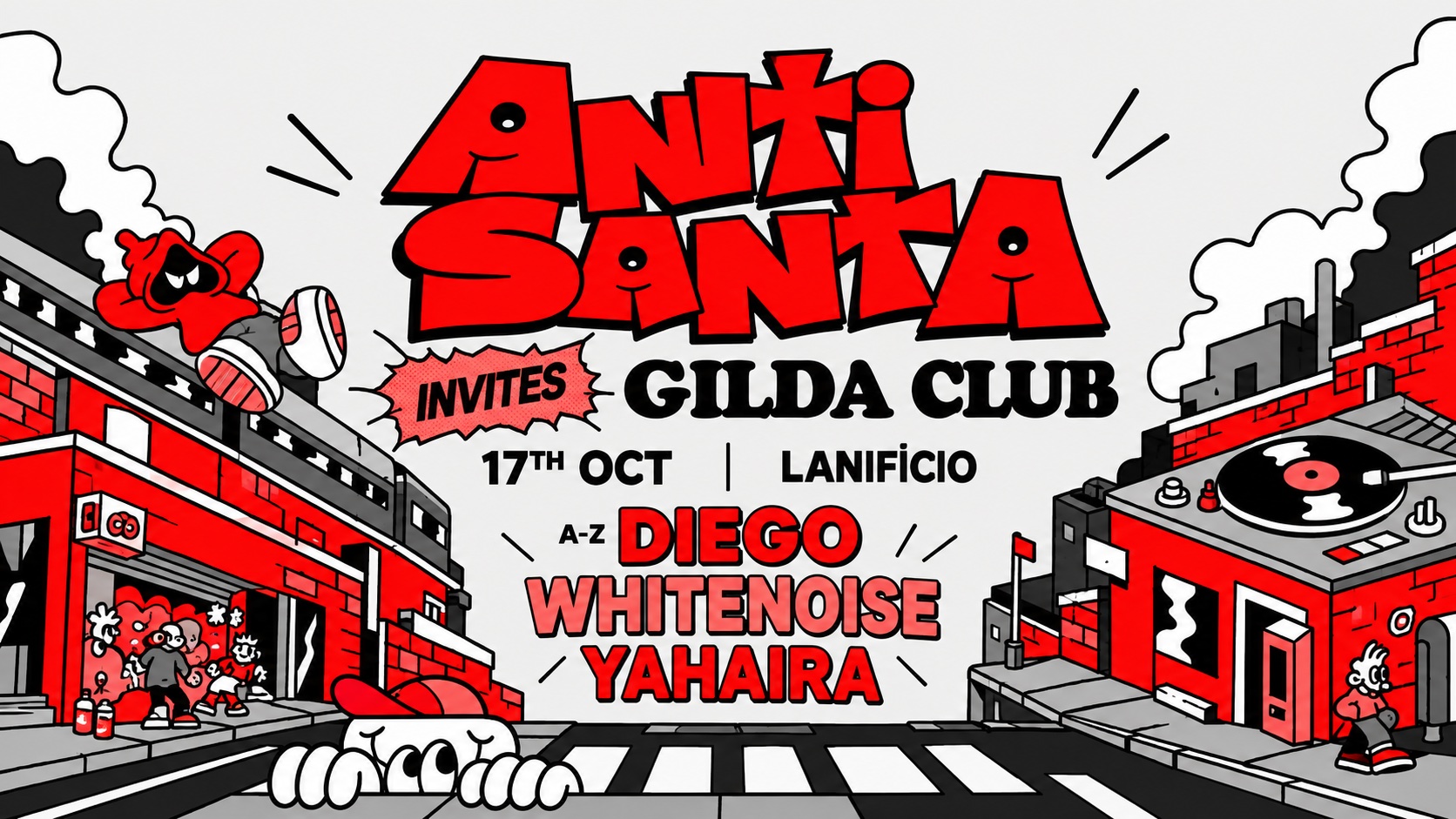 Anti Santa Club invites Gilda Club