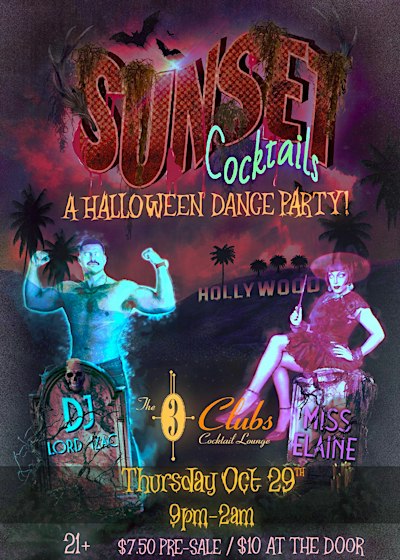 Sunset Cocktails: A Halloween Dance Party