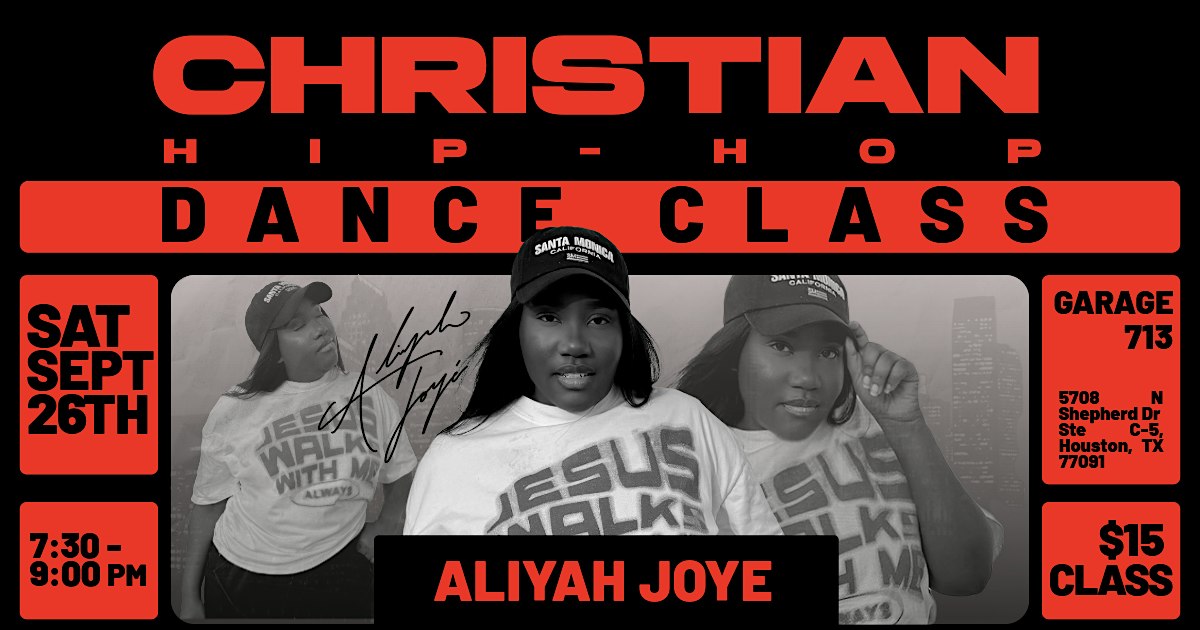 HOUSTON: CHRISTIAN HIP-HOP DANCE CLASS