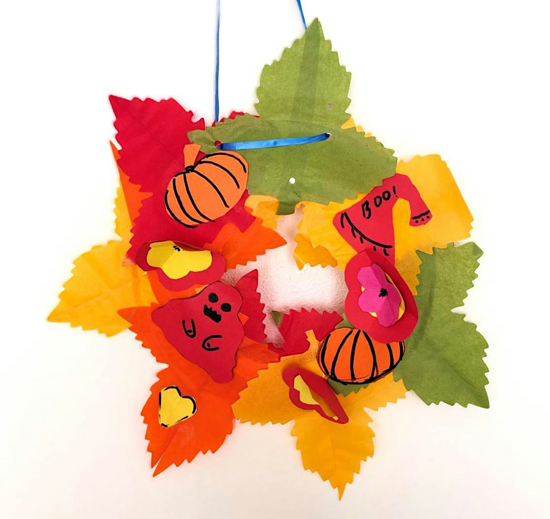 Halloween deurhanger maken (7+)