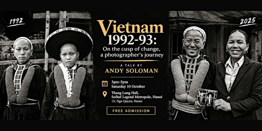 TALK: Vietnam 1992-93 - On the cusp of change, a photographer's journey