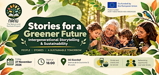 Erasmus+: Intergenerational Storytelling for a Greener European Future