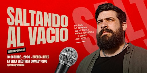 SALTANDO AL VACÍO - MANU GRANADILLO