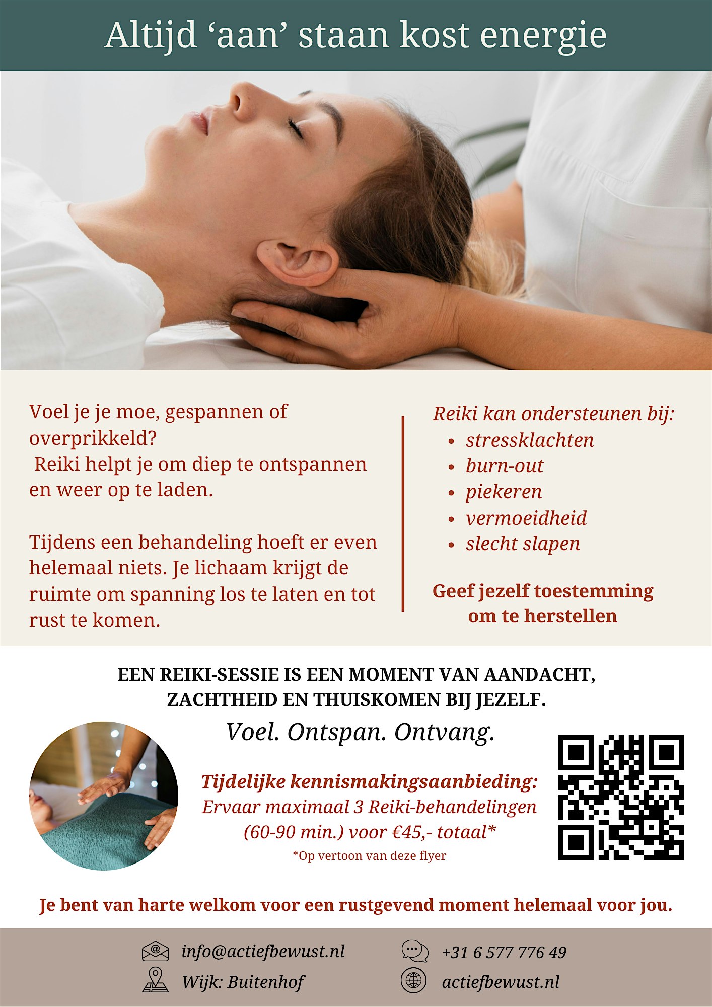 Reiki behandeling