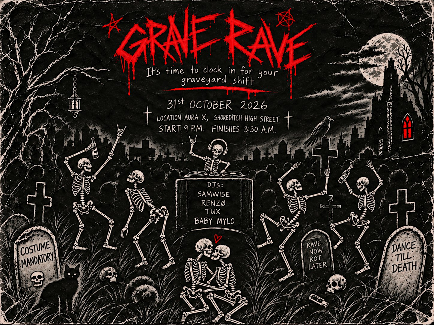 Grave Rave - Halloween Party