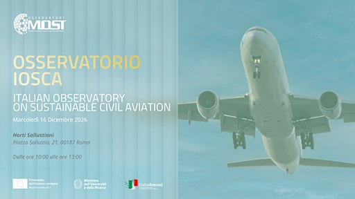 Convegno Osservatorio IOSCA del MOST