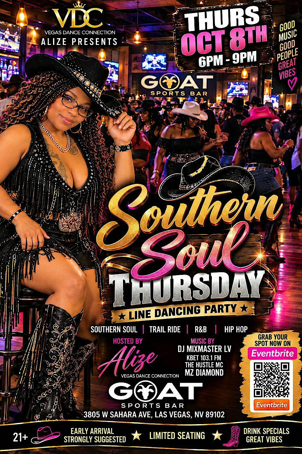 Southern Soul Rodeo Line Dance Party