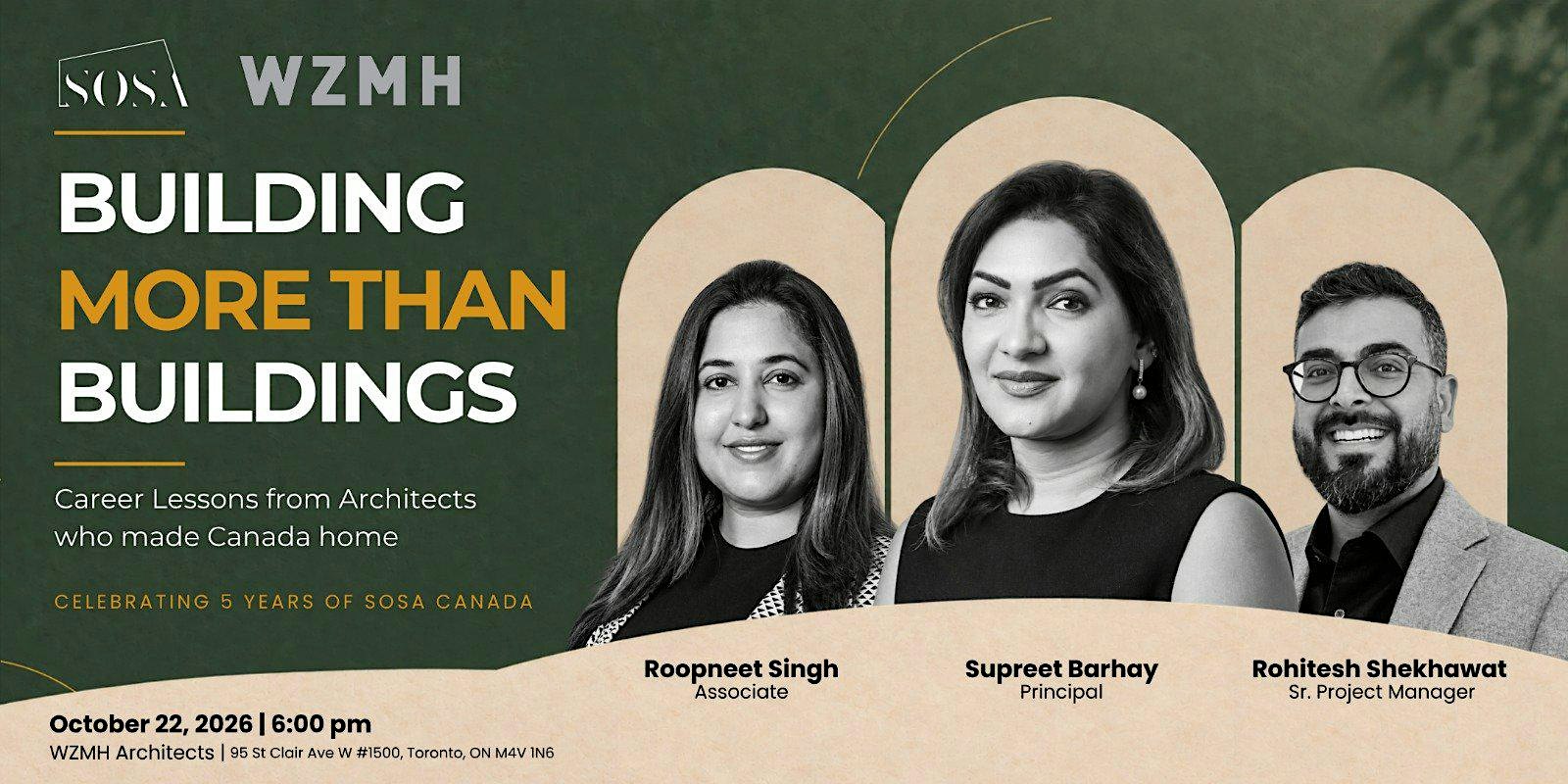 Building More Than Buildings: Lessons from Architects Who Made Canada Home