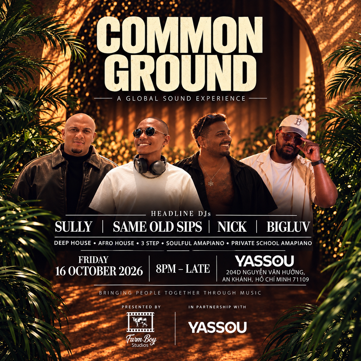 COMMON GROUND - A GLOBAL SOUND EXPERIENCE