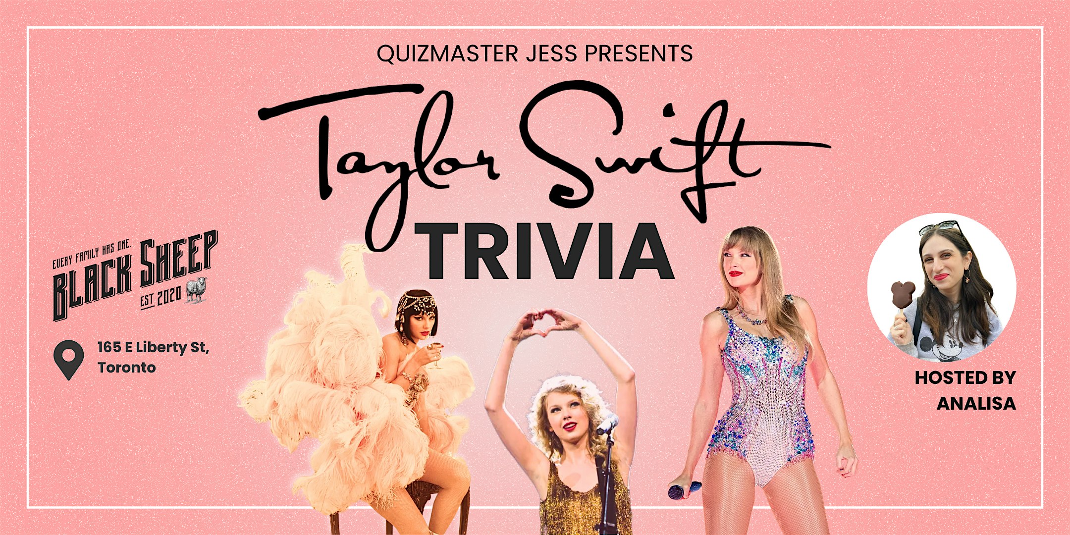 Taylor Swift Trivia at Black Sheep