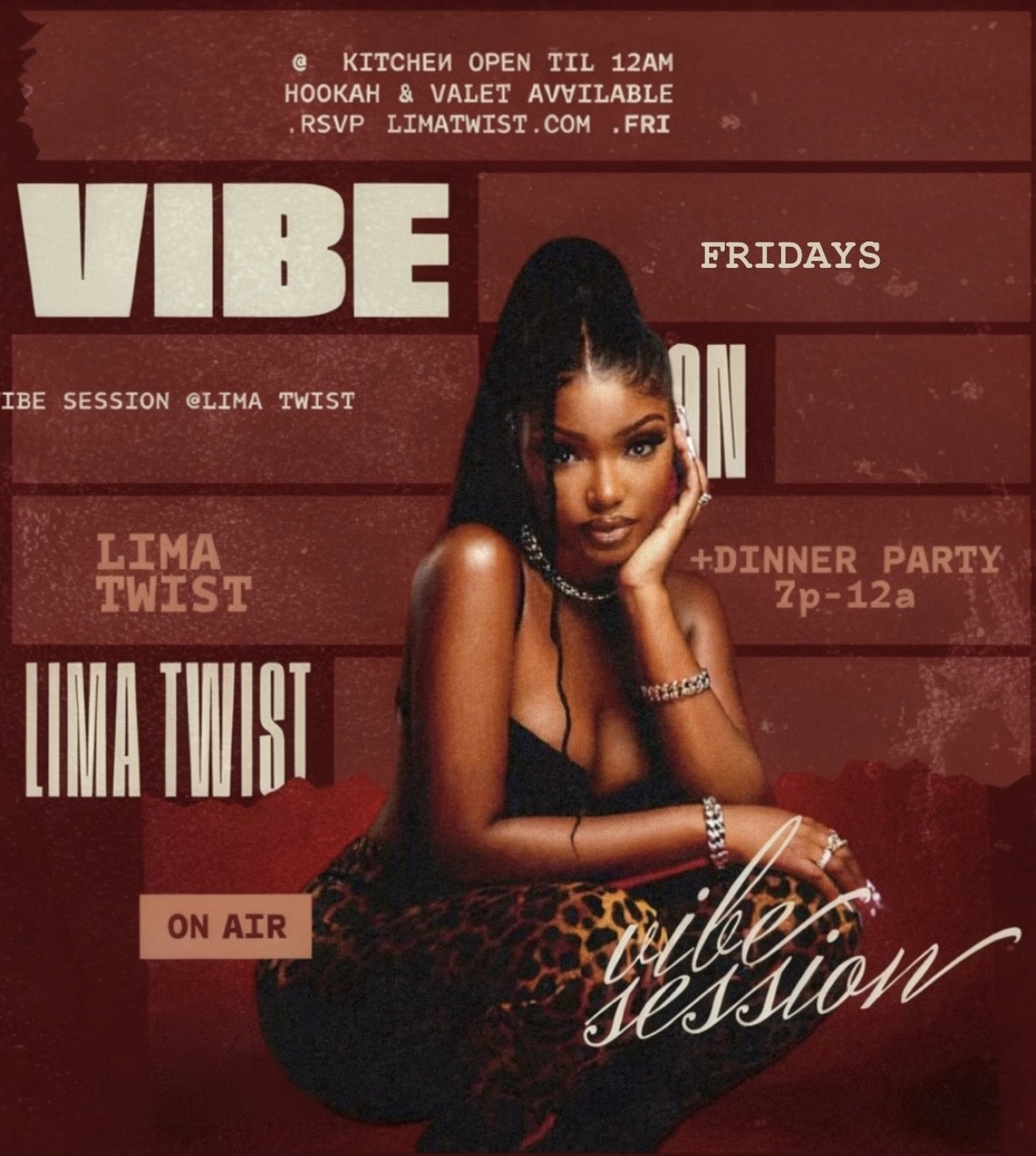Vibe Session Fridays at Lima