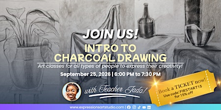September 25 - Charcoal Drawing