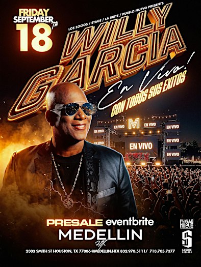 WILLY GARCÍA EN VIVO — MEDELLÍN HTX
