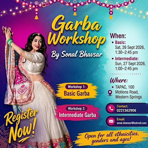 Garba Workshop: Intermediate