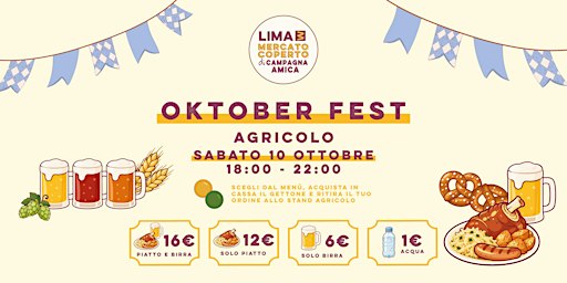 Oktoberfest Agricolo presso il Mercato Coperto di Campagna Amica Lima 3