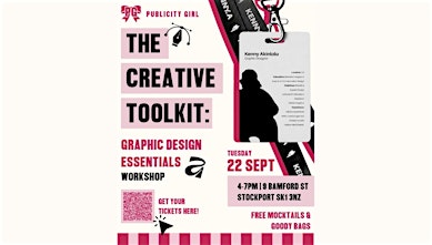 Publicity Girl: The Creative Toolkit - Graphic Design Workshop