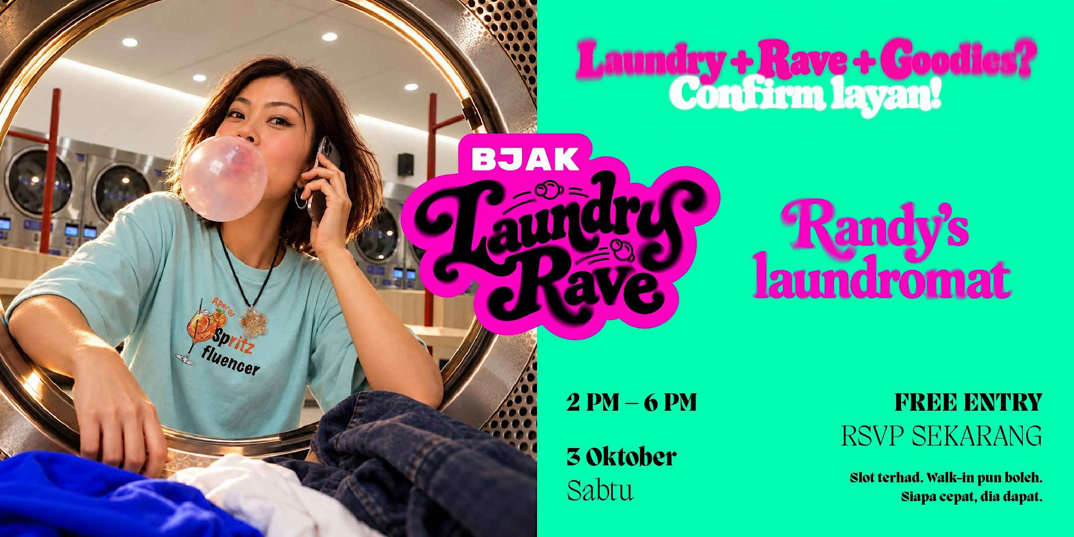 BJAK Laundry Rave
