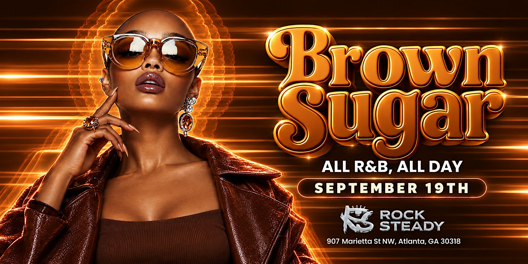 BROWN SUGAR - THE R&B DAY VIBE at ROCK STEADY