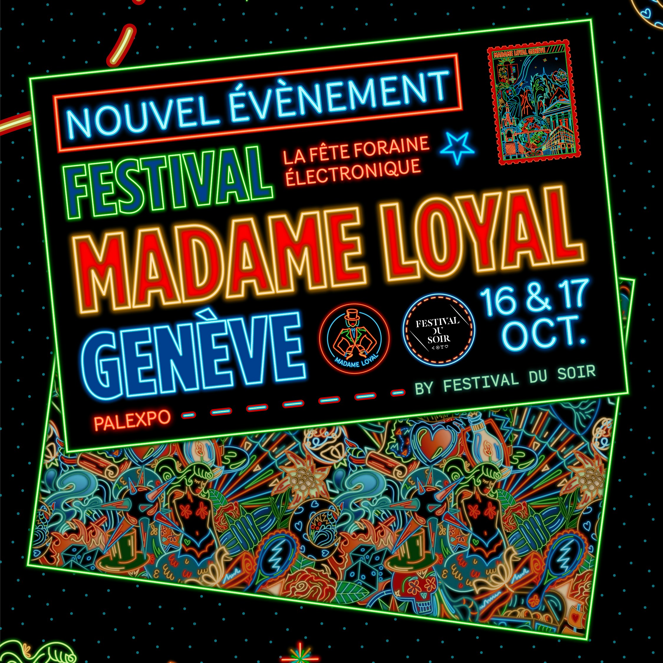 Madame Loyal Genève Afterparty : 16 & 17 Octobre