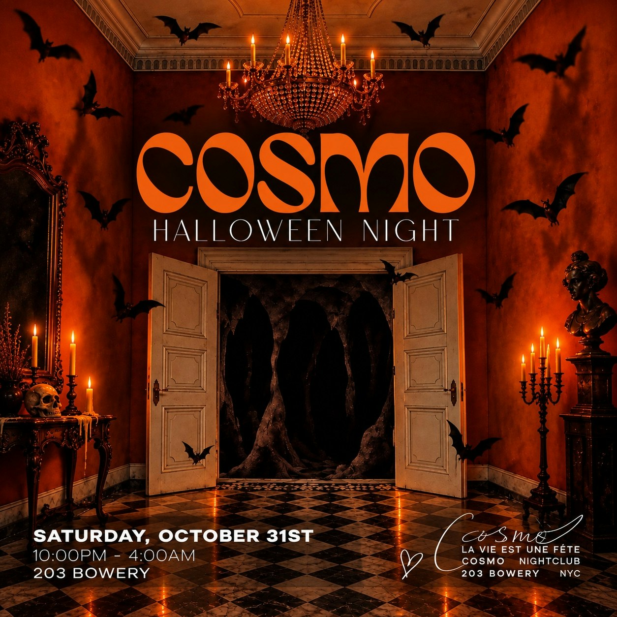Halloween Night at Cosmo