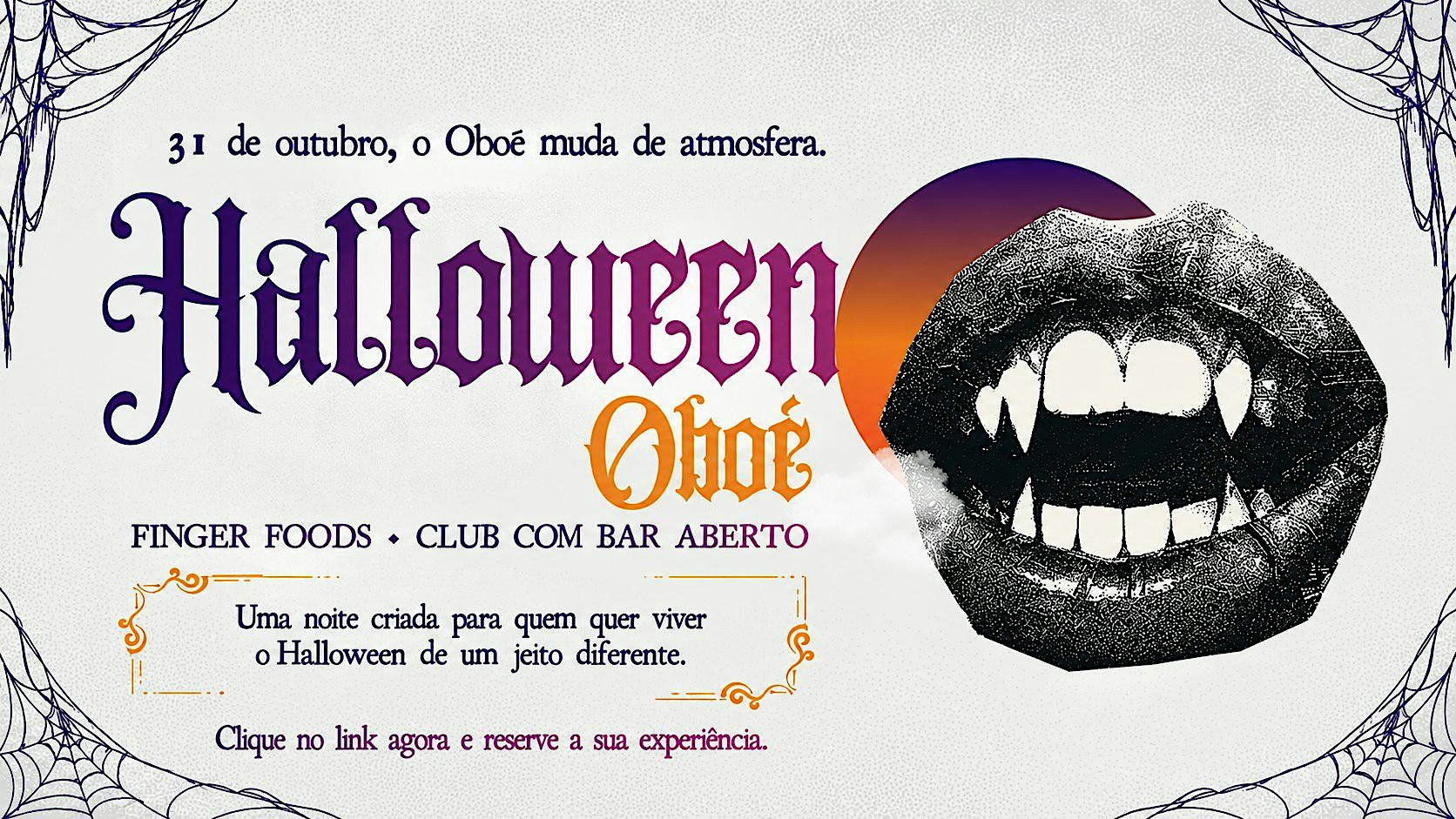 Halloween 2026 Oboé | A Noite de Drácula