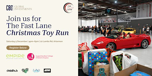 Christmas Toy Run | CBG Global Investments × The Fast Lane