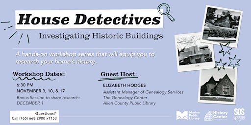 House Detectives: Investigating Historic Buildings