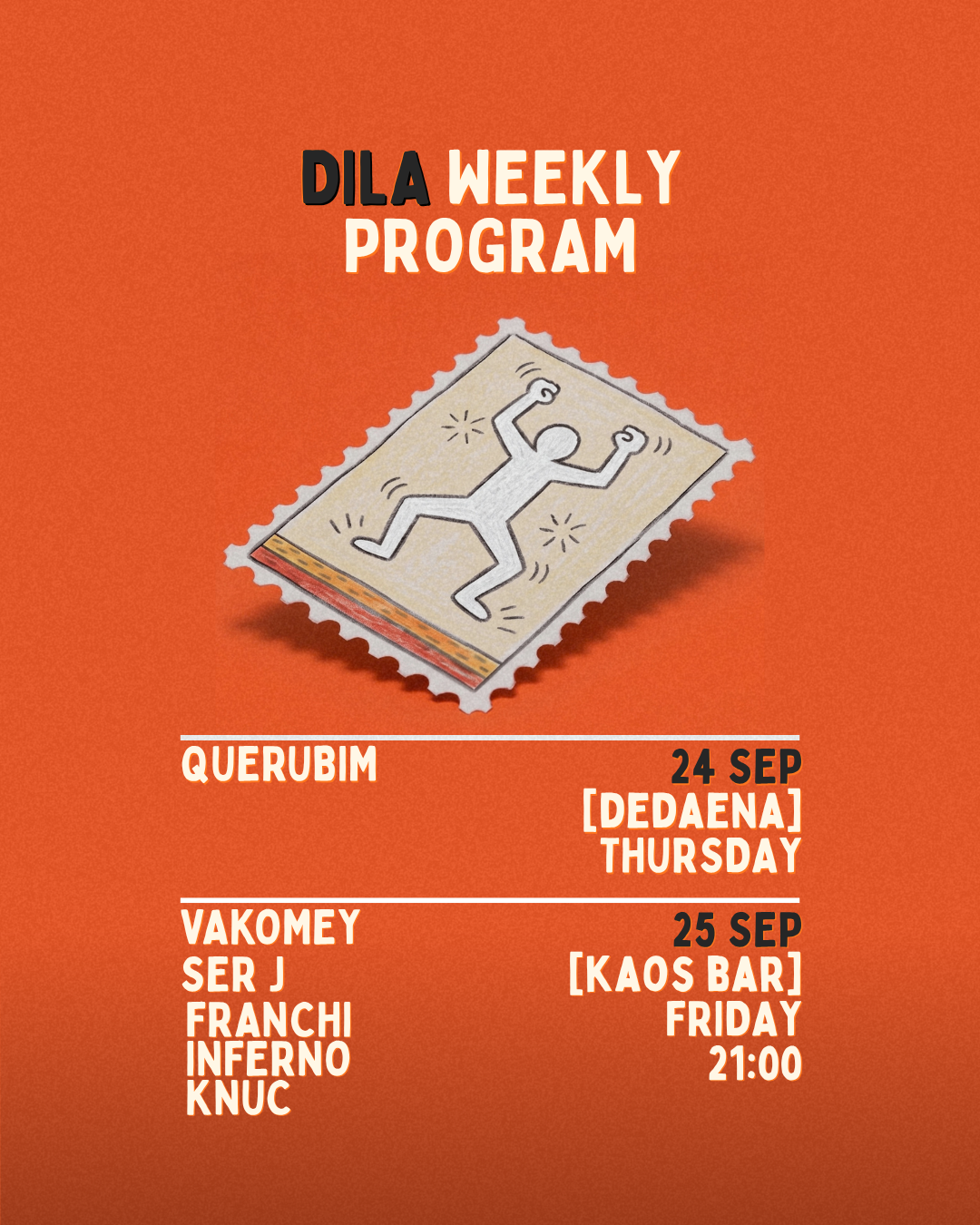 Dila: Weekly Program
